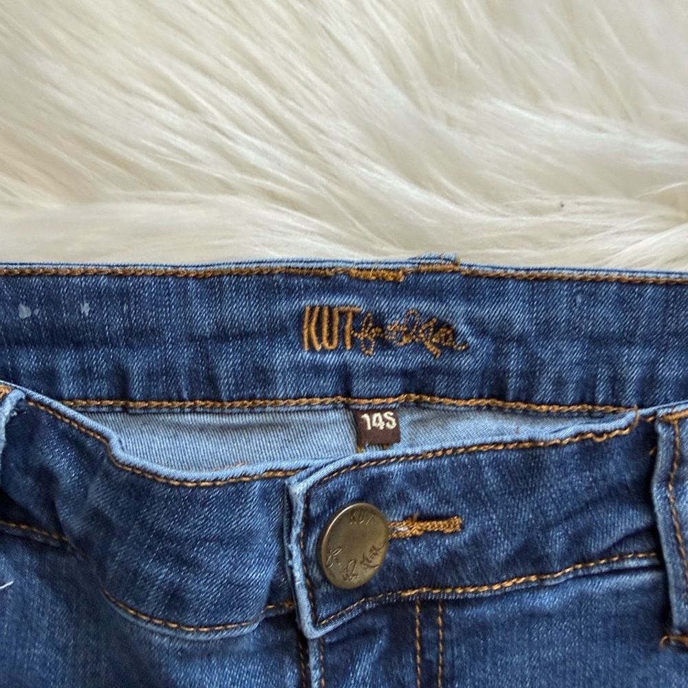 Kut From the Kloth Catherine Distressed Slim Boyfriend Jeans - Picture 4 of 6